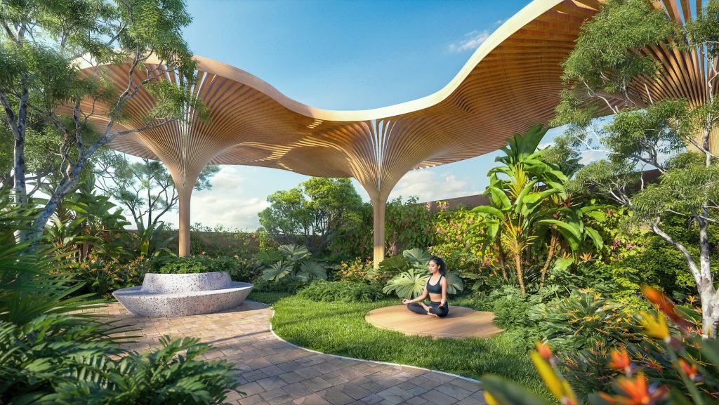 Vườn thiền trên không